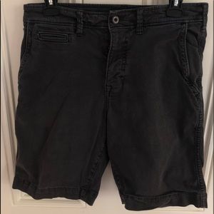 American Eagle Dark Charcoal Chino Shorts